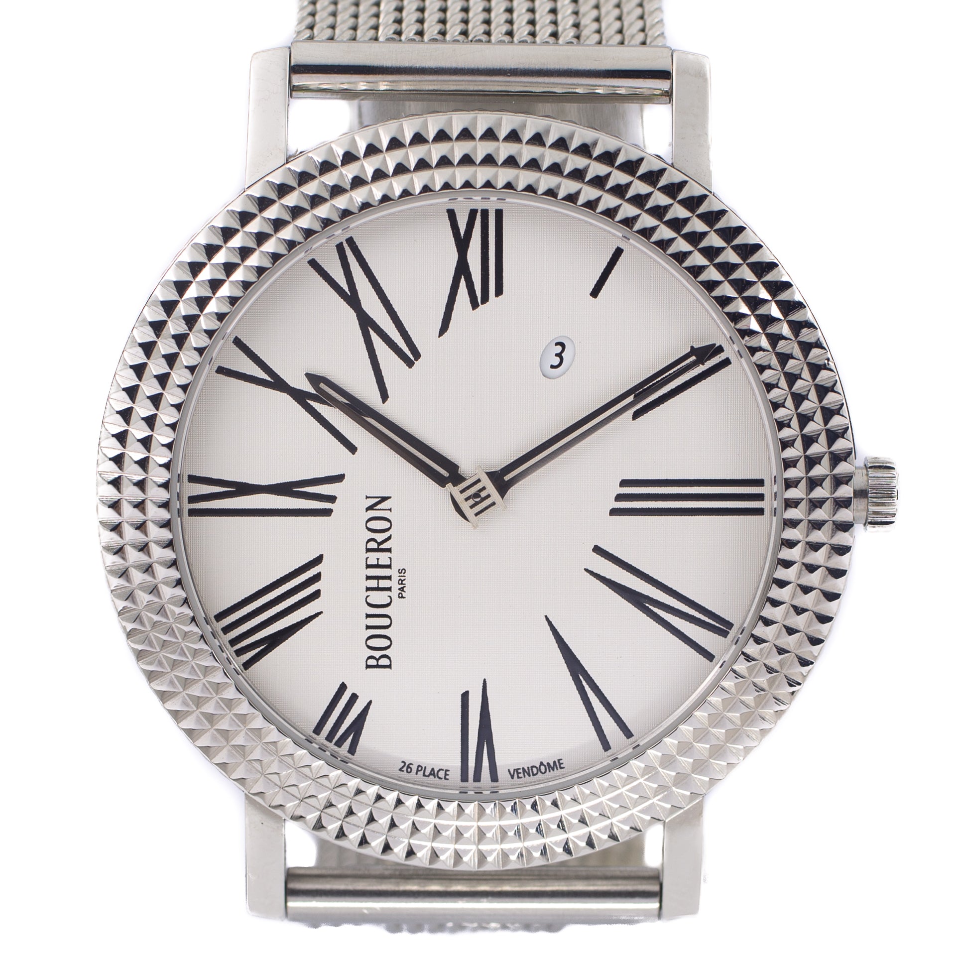 Boucheron Ronde in Steel – Martin Luxury