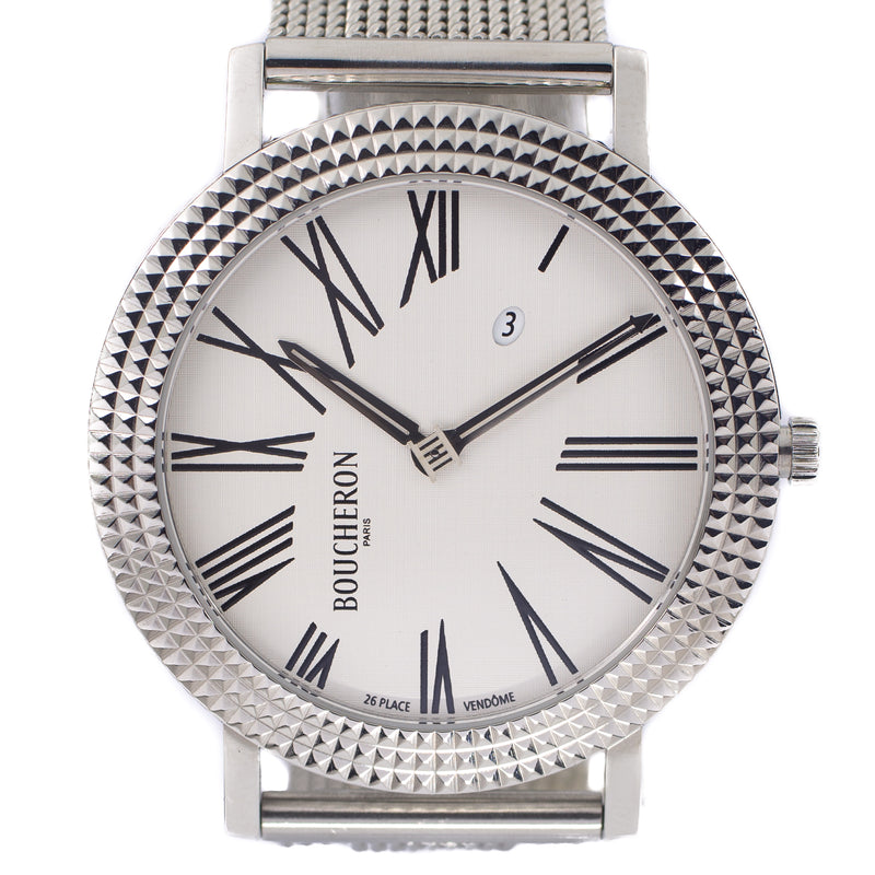 Boucheron Ronde in Steel