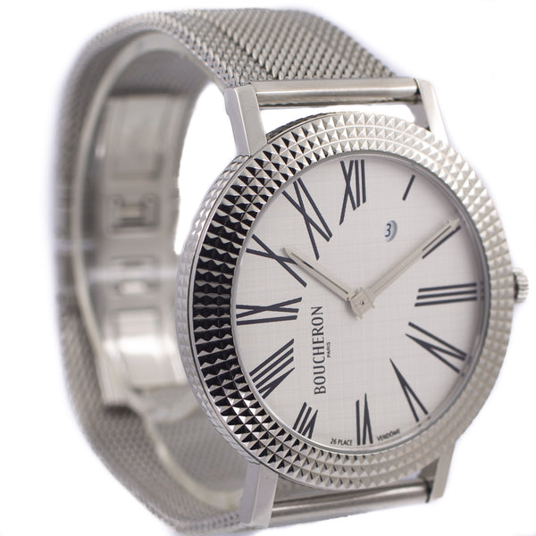 Boucheron Ronde in Steel