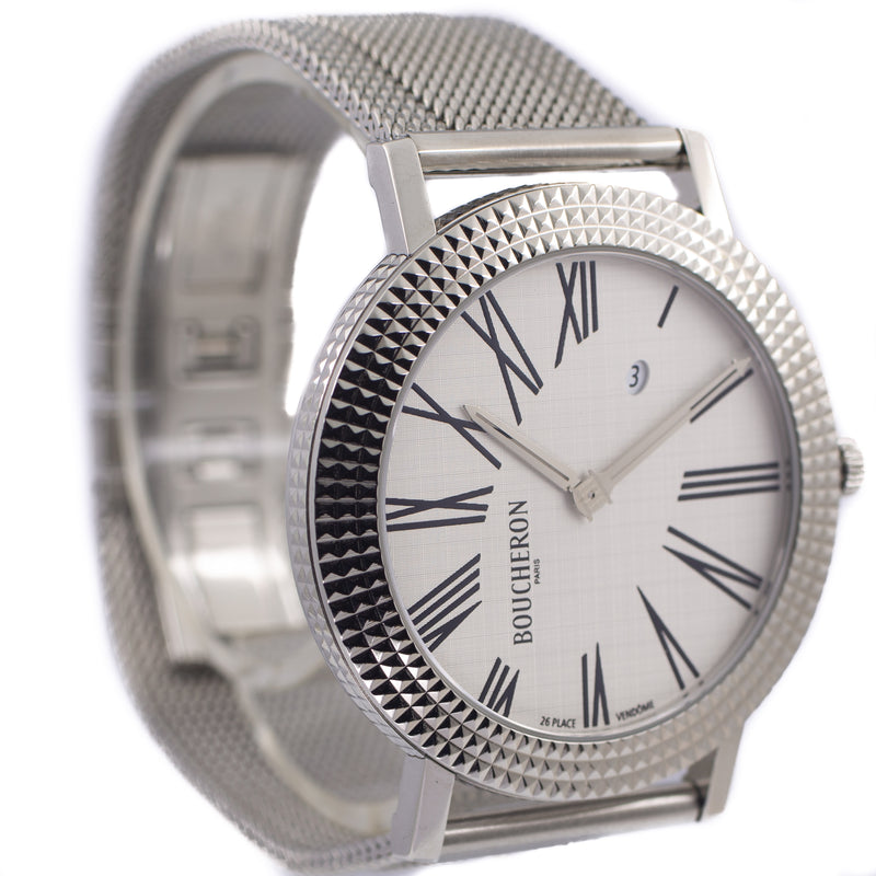 Boucheron Ronde in Steel
