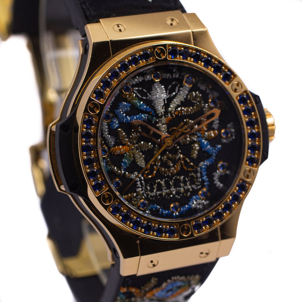 Hublot Big Bang Broderie Sugar Skull Rose Gold