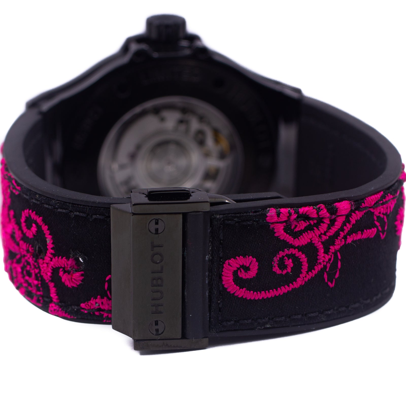 Hublot Big Bang Broderie Sugar Skull Fluo Hot Pink – Martin Luxury