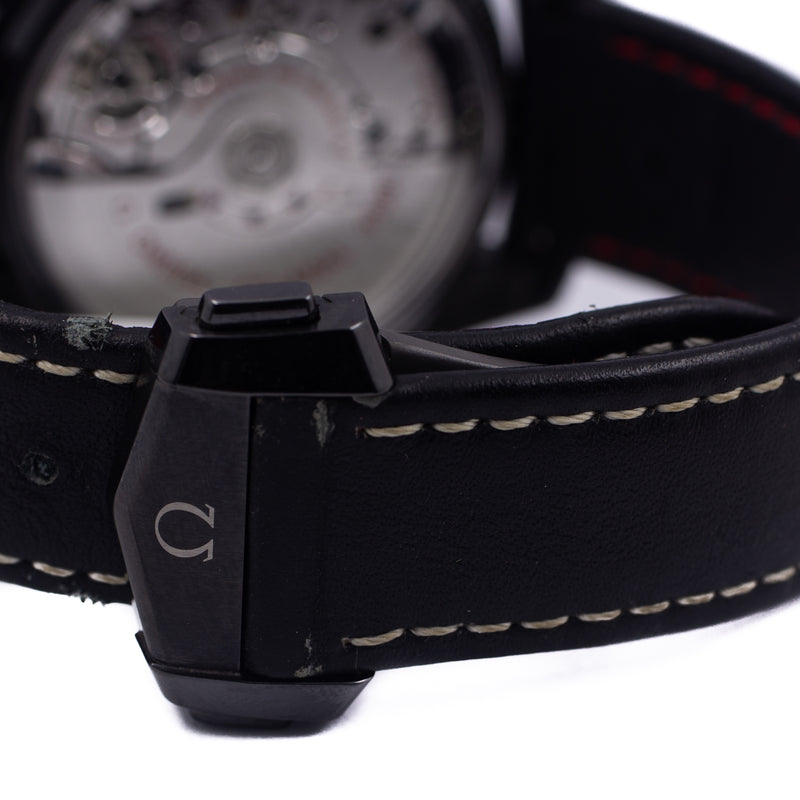 Omega Moonwatch Speedmaster Co‑Axial "Dark Side Of The Moon" Pitch Black