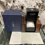 Czapek Antarctique Mount Erebus Deep Blue Rose Gold