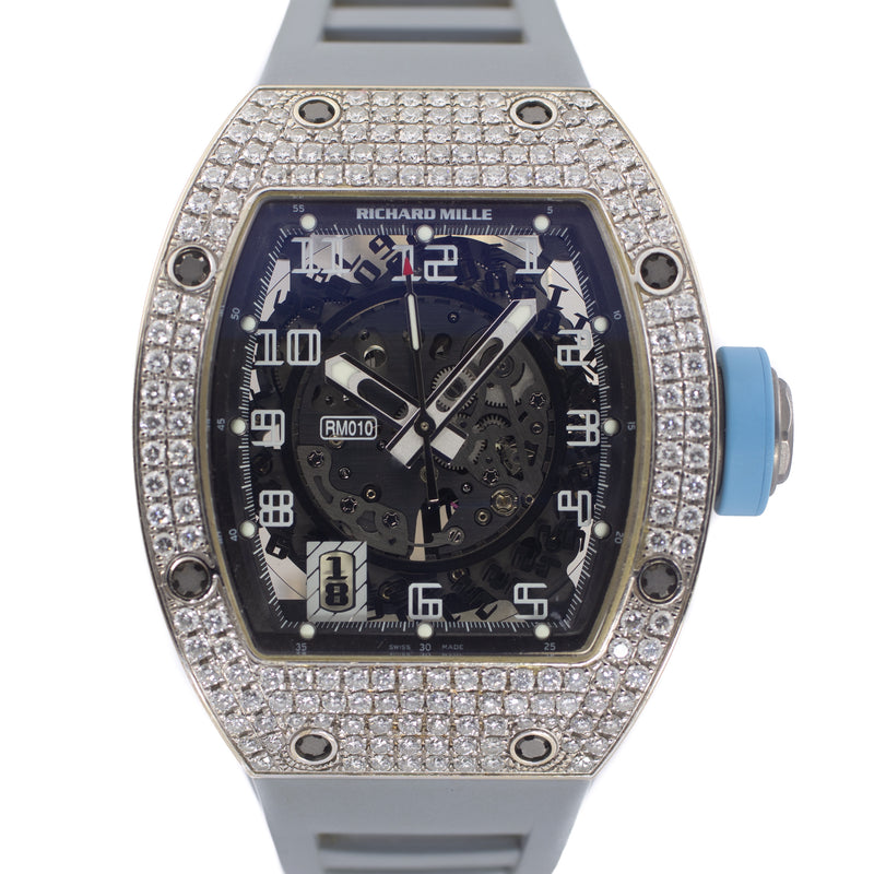 Richard Mille RM010 in White Gold