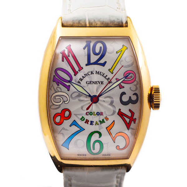 Franck Muller Cintree Curvex Color Dream in 18K Rose Gold