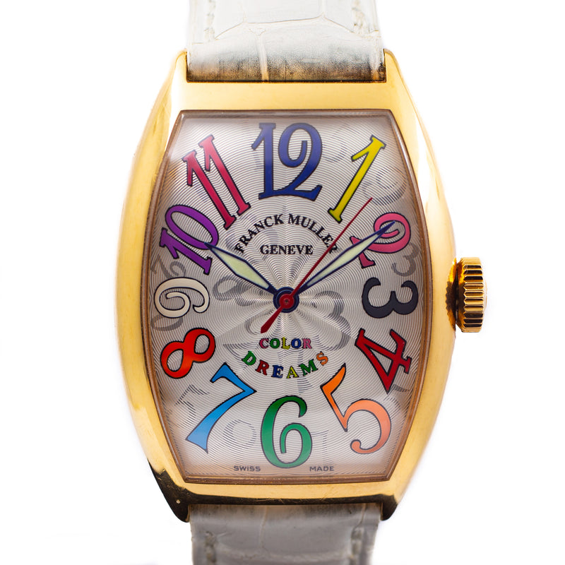 Franck Muller Cintree Curvex Color Dream in 18K Rose Gold