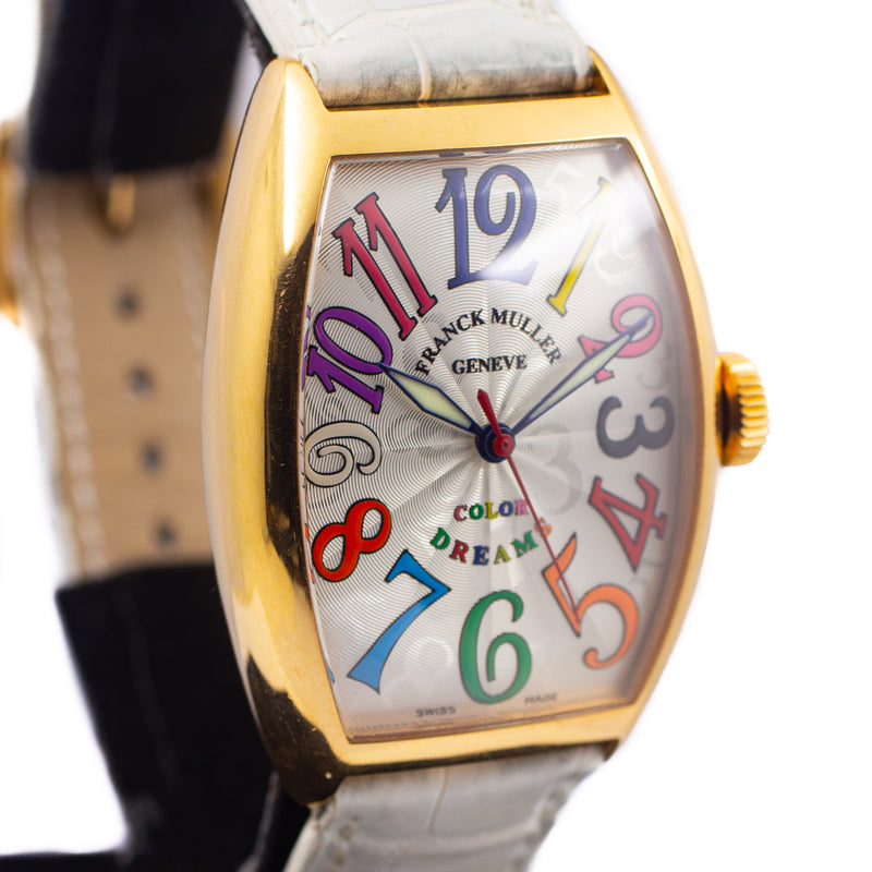 Franck Muller Cintree Curvex Color Dream in 18K Rose Gold