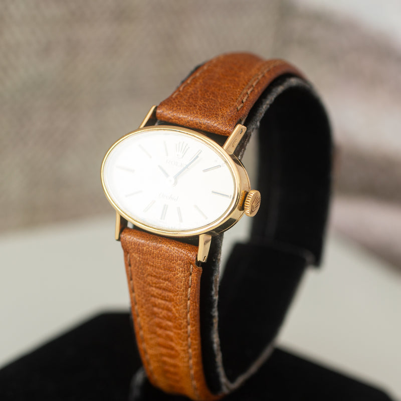 Rolex Orchid in 18k Yellow Gold