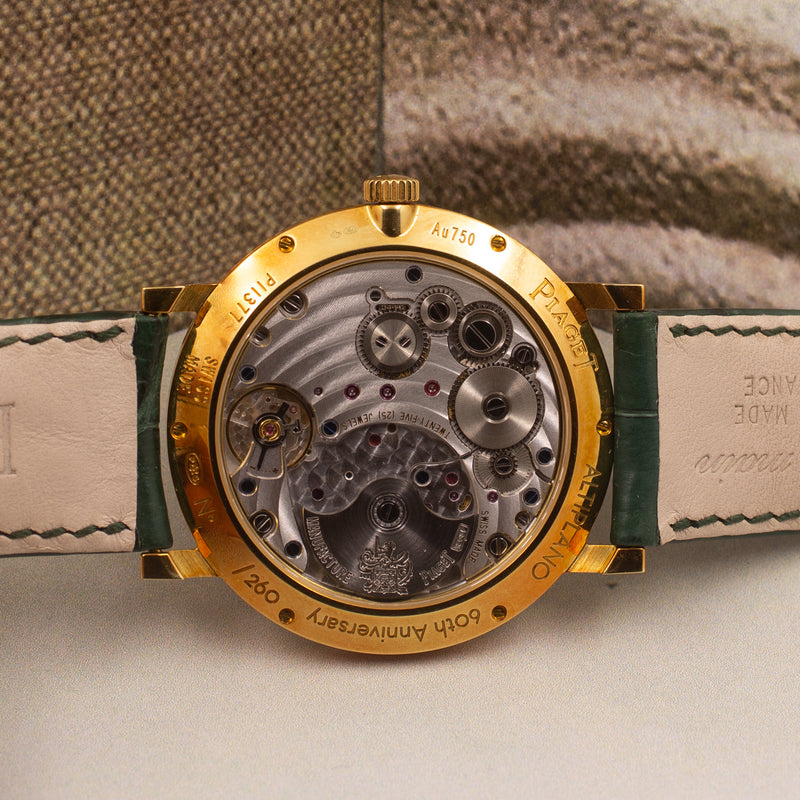 Piaget Altiplano in Yellow Gold 60th Anniversary Limited Edition