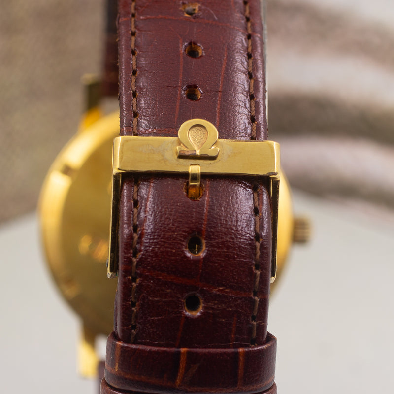 Vintage Omega Genève in 18K Yellow Gold