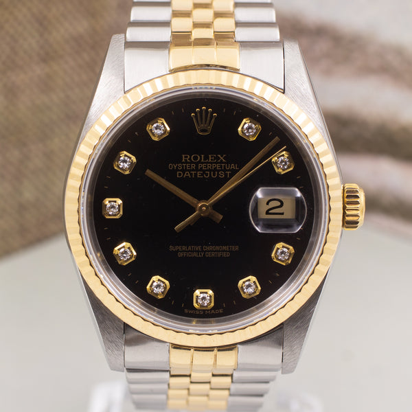 Rolex Datejust 36 in Yellow Gold & Steel