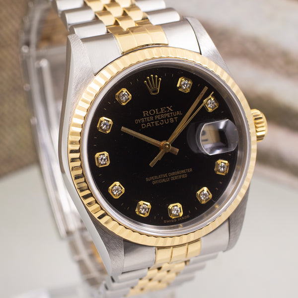 Rolex Datejust 36 in Yellow Gold & Steel