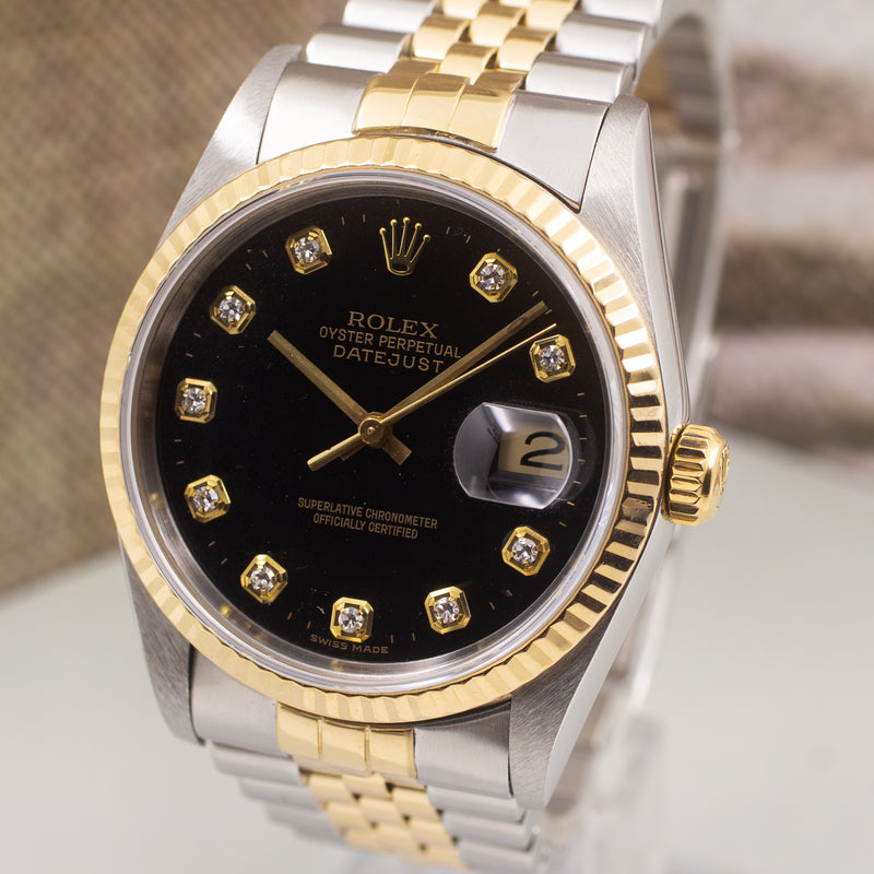 Rolex Datejust 36 in Yellow Gold & Steel