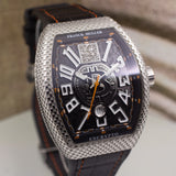 Franck Muller Vanguard Encrypto Steampunk Steel