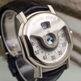 Daniel Roth Academic Ellipsocurvex Papillon Jumping Hour in 18k White Gold