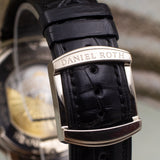 Daniel Roth Academic Ellipsocurvex Papillon Jumping Hour in 18k White Gold