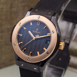 Hublot Classic Fusion Quartz in Ceramic & 18k Rose Gold