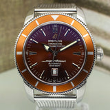 Breitling Superocean Heritage 46 Steel Brown