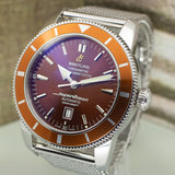 Breitling Superocean Heritage 46 Steel Brown