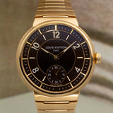 Louis Vuitton Tambour In Rose Gold