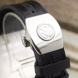 Franck Muller Vanguard V45 in Steel & Aftermarket Diamonds (Black)