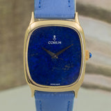 Corum " Lapis Dial" in 18K Yellow Gold