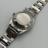 Rolex 15210 Oyster Perpetual Date "Blue Dial, Engine Turned Bezel"