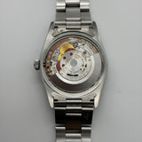 Rolex 15210 Oyster Perpetual Date "Blue Dial, Engine Turned Bezel"