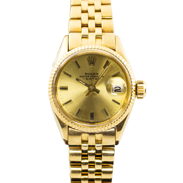 Rolex Date 26mm in Yellow Gold (1958)