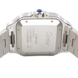 Cartier Santos de Cartier Large in Steel & Blue PVD