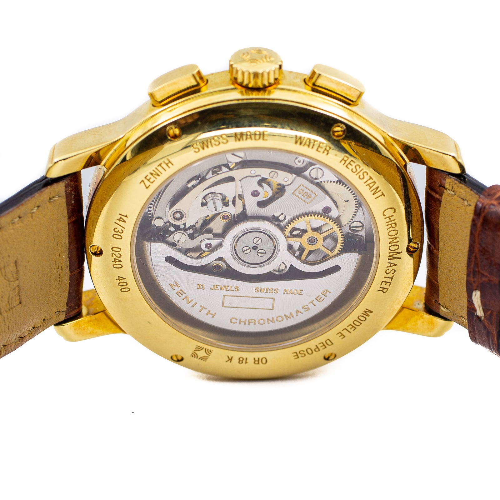 Yellow Gold Zenith El Primero Chronomaster Oro El Primero