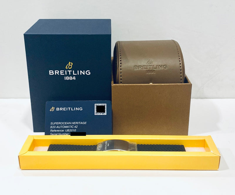 Breitling Superocean Heritage B20 Automatic 42 in Steel & Red Gold