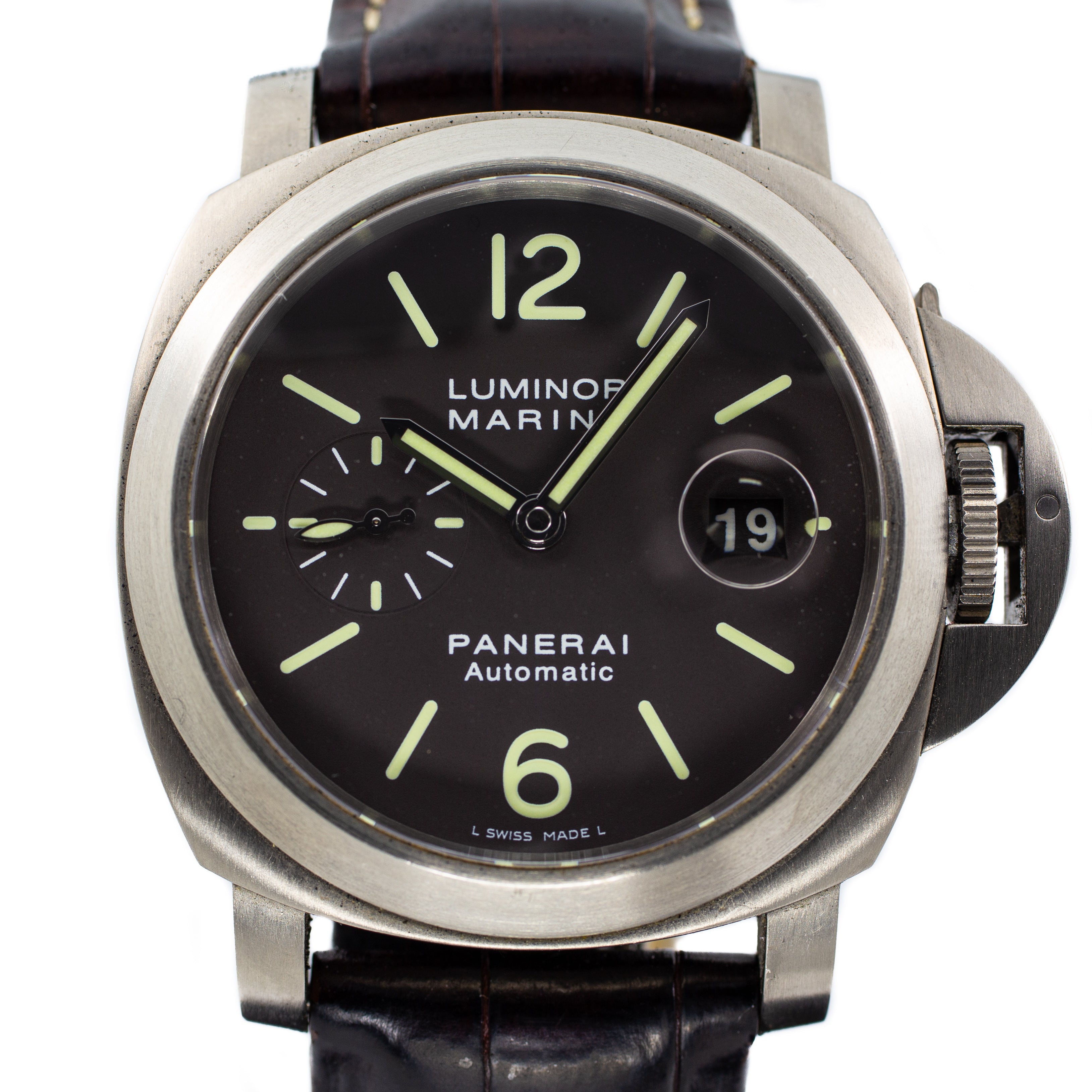 Panerai Luminor Marina Automatic in Titanium PAM 240 K – Martin Luxury