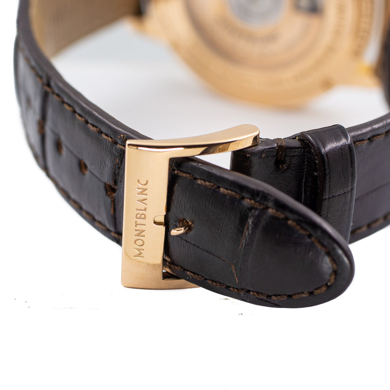 MontBlanc Meisterstück Heritage Spirit Perpetual Calendar in Red Gold
