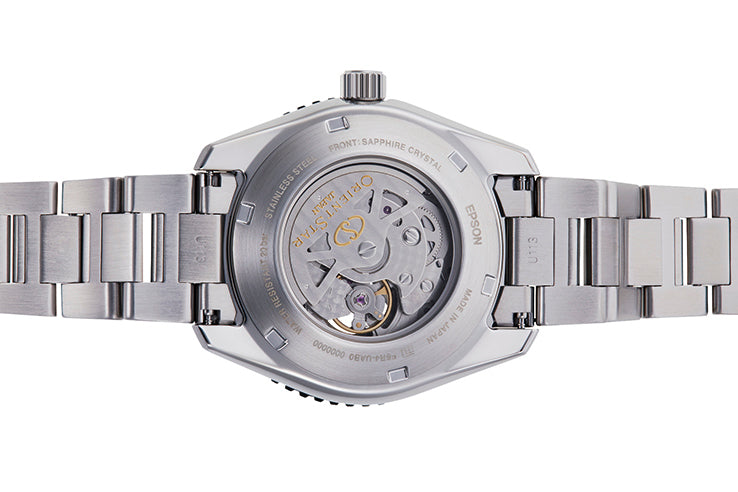 Orient Star Mechanical Sports Semi Skeletons (Black)