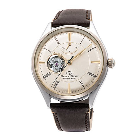 Orient Star Mechanical Classic Semi Skeletons (Cream)