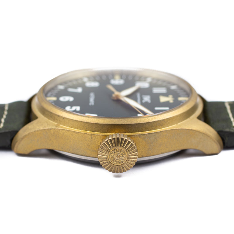 IWC Big Pilot Watch 43 Spitfire in Bronze Green Dial – Martin Luxury